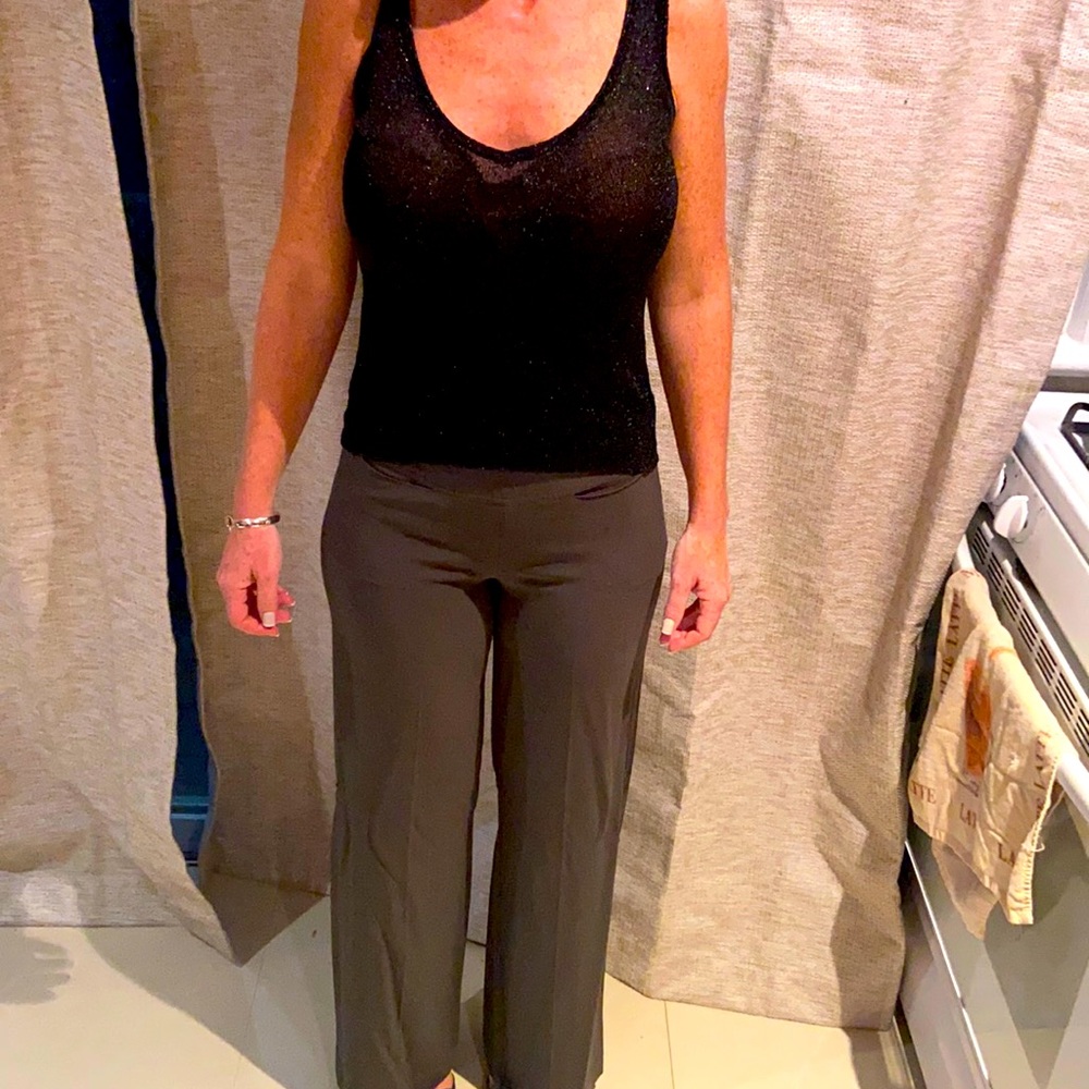 A little earlier Donna Karan dark charcoal gray